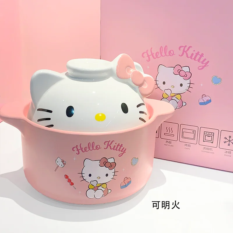 Ensemble Tasse Et Réveil Hello Kitty En Céramique Rose - Neuf Dans Son Emballage - Idéal Pour Les Fans