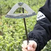 Steel Hardened Hollow Hoe Handheld Weeding Rake Planting Vegetable Farm Garden Tools Agriculture Tool Weeding Accessories 1