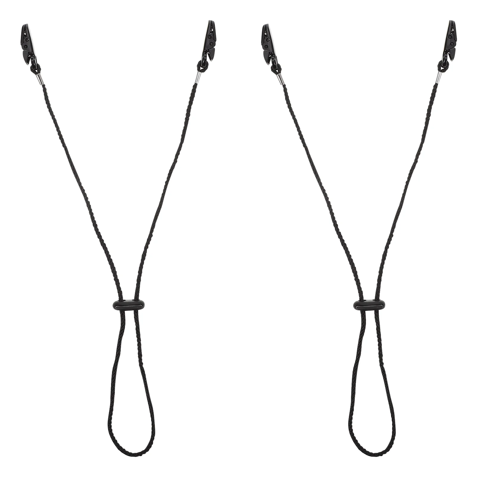 

Hat Flexible Chin Cord Adjustable Clip Sunglasses for over Anti-lost Caps Strap