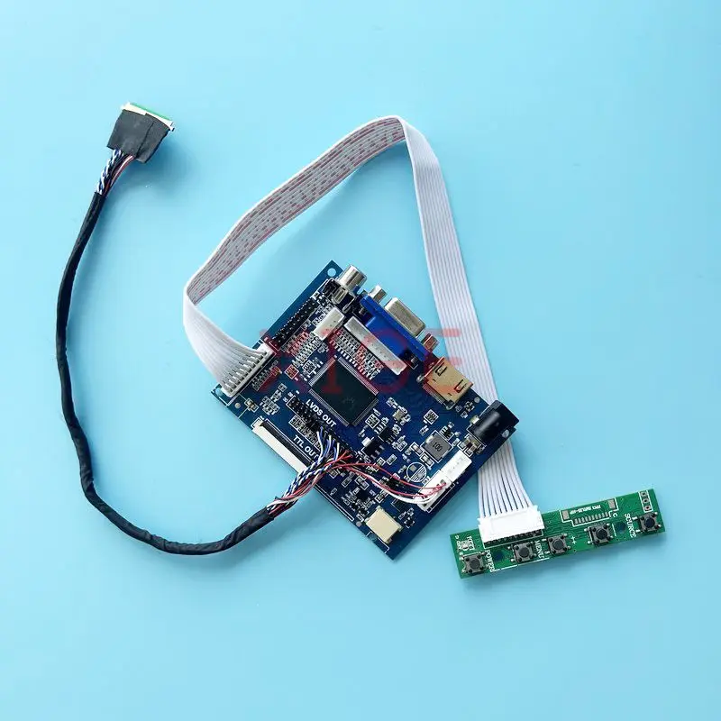 

Плата контроллера драйвера подходит для LTN116AT01 LTN116AT04 комплект сборки DIY VGA 2AV LVDS 40-контактный ЖК-экран совместимый-HDMI 11,6 "1366*768