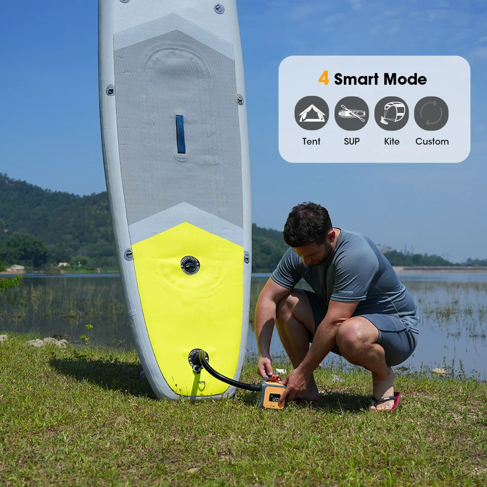 ゼッタ-凧とパドルボード用の電動サップポンプ、軽量、マルチ