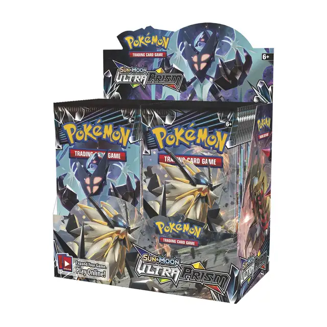 Original Pokemon TCG Sun Moon Sword Shield Booster Display Box GO PLUS Playing Cards Game PIKACHU English Letters Kids Toy Gift 2
