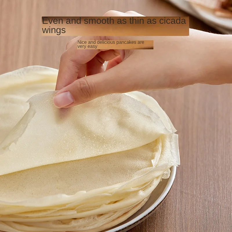 220V Electric Crepe Maker Non-stick Spring Roll Cake Baking Machine Crepe Pan Tortilla Maker Machine for Breakfast 4