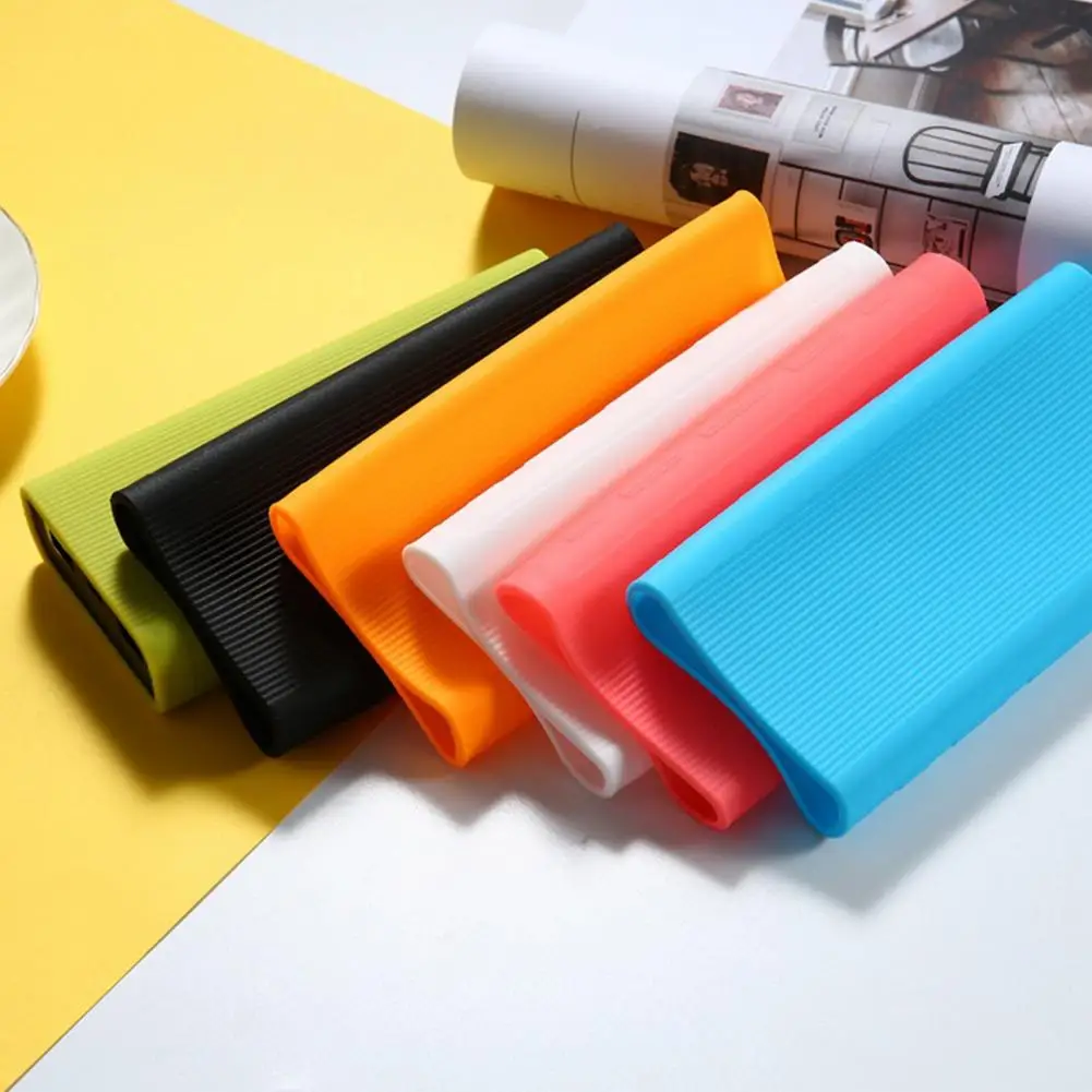 Portable Anti slip Silicone Protective Full Case Power Bank Cover for Power Generation 3 20000mah