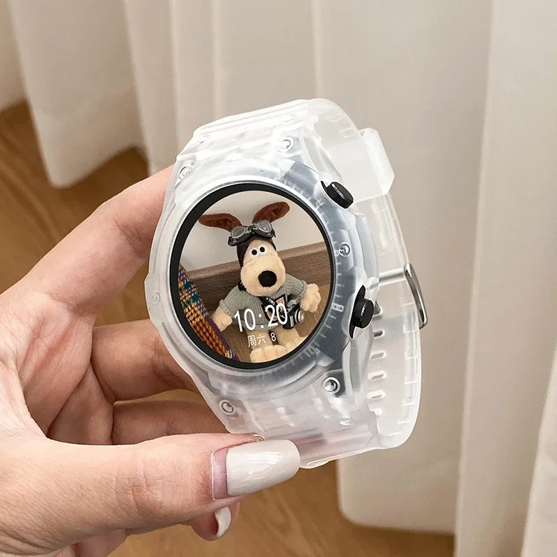 Seamless TPU Band Bracelet with Protective Shell
