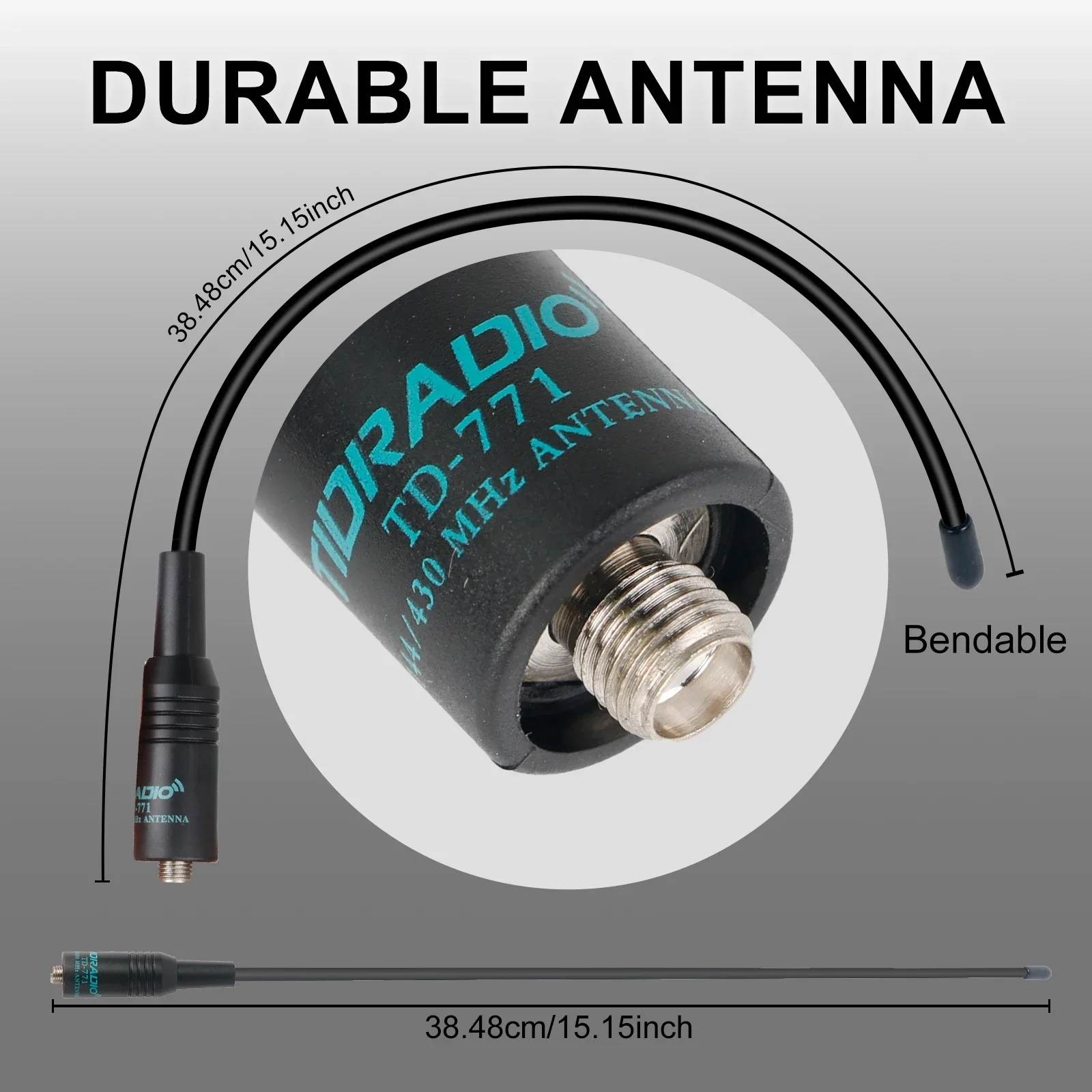 Walkie Talkie Antenna AM Antenna 771 H3 H8 for TIDRADIO radio antenna two way radio antenna