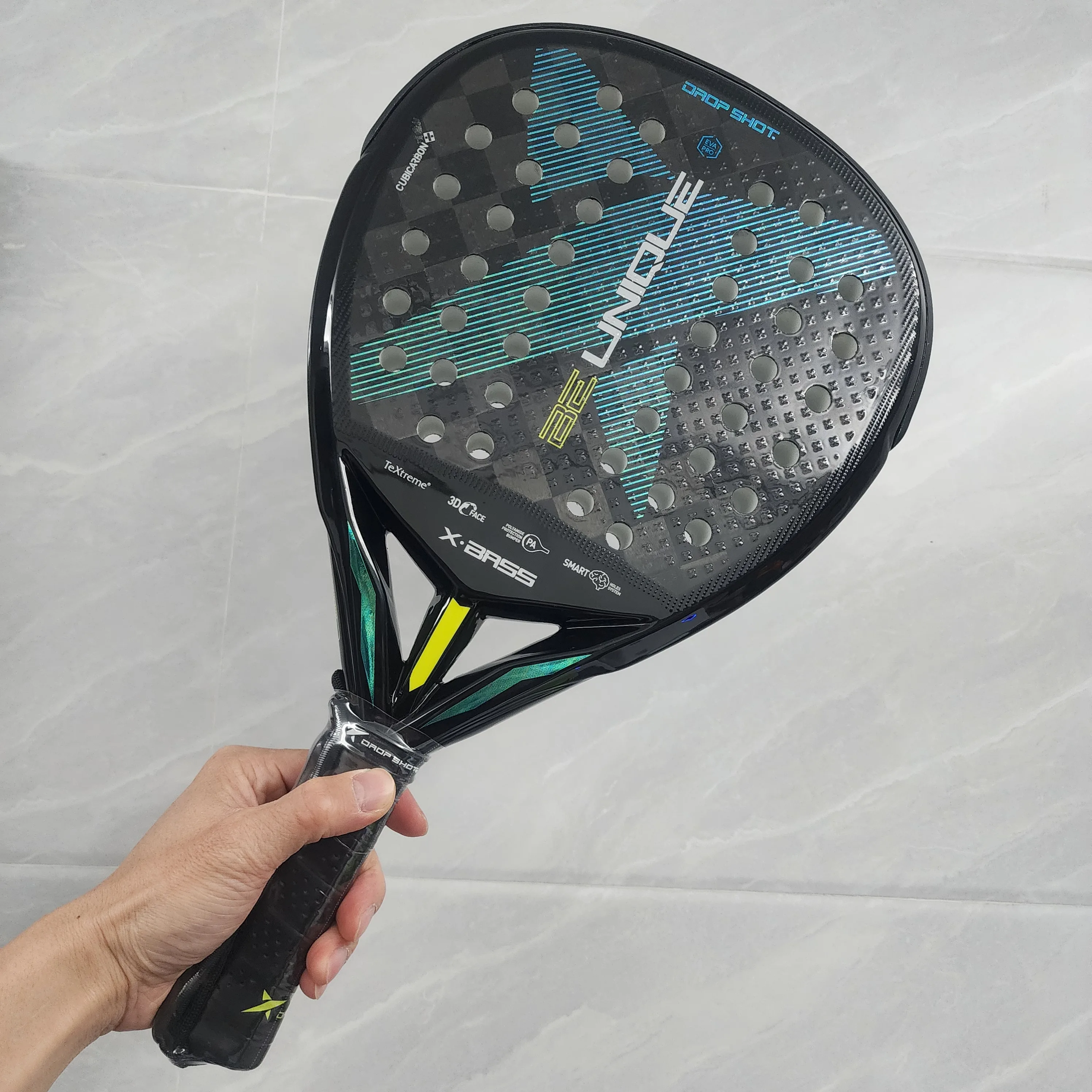 3K 12K 18K 24K High Quality, Professional Padel Tennis Racket, Soft Face, Carbon Fiber, Lightweight, Fashionable EVA Sports Equi