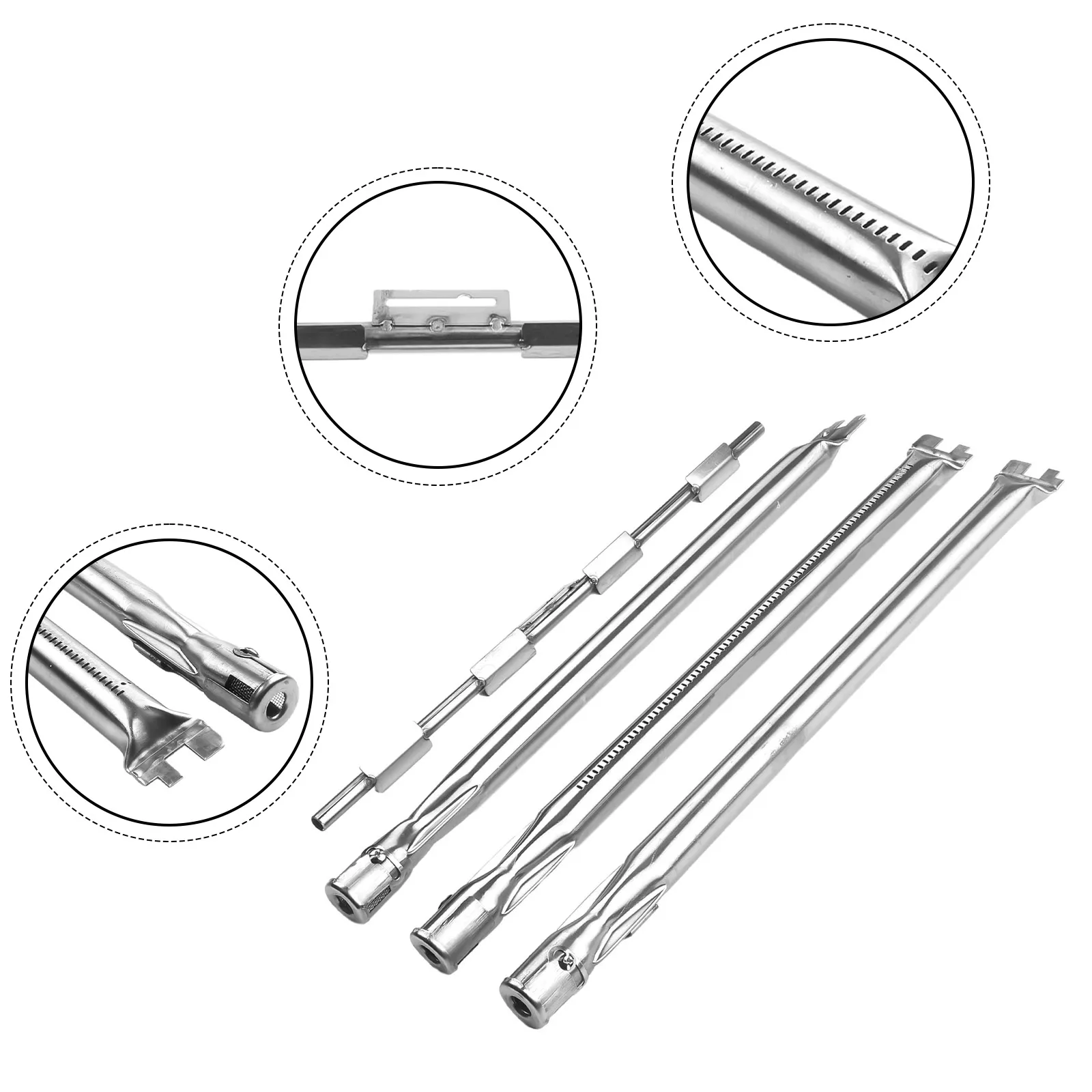 Stainless Steel Burner 46cm Grill Burner Tube Spare Parts For Weber Spirit 300-Series Grill