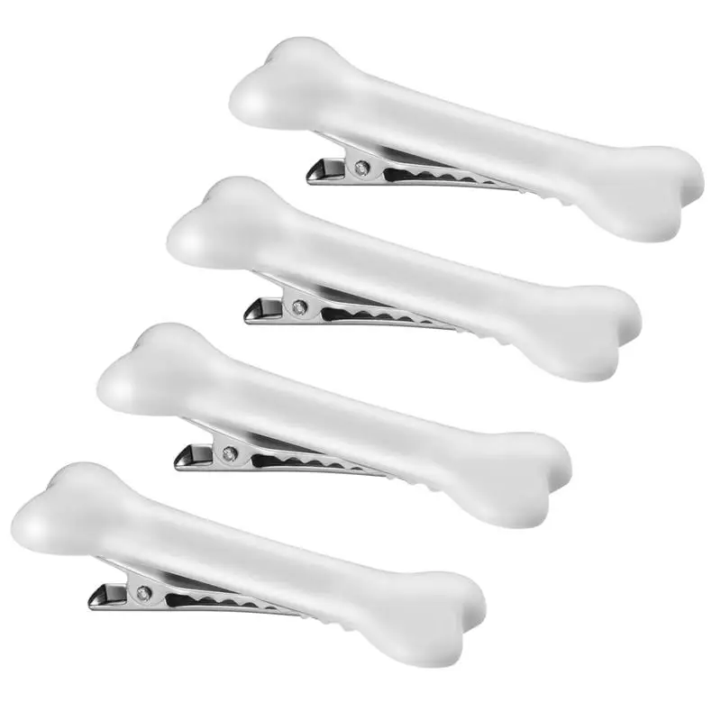 Hair Clips Hair Accessories 4pcs Halloween Hair Clips Dog Bone Design Hairpin Girls Charm Styling Tools