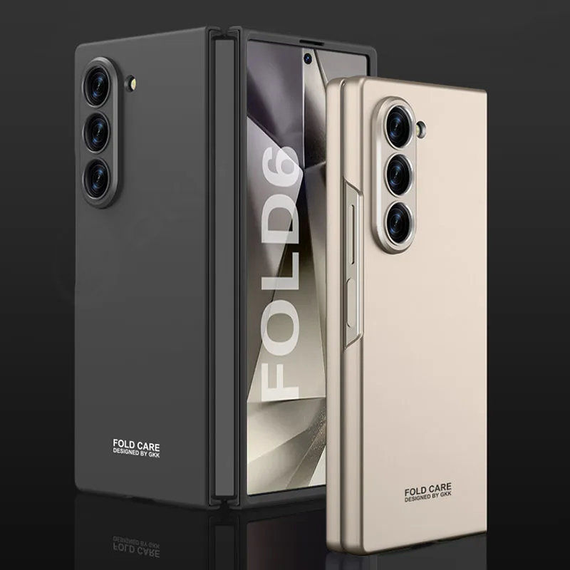Ultra-thin Armor Plastic Case For Samsung Galaxy Z Fold 6 Camera Protective Shoc