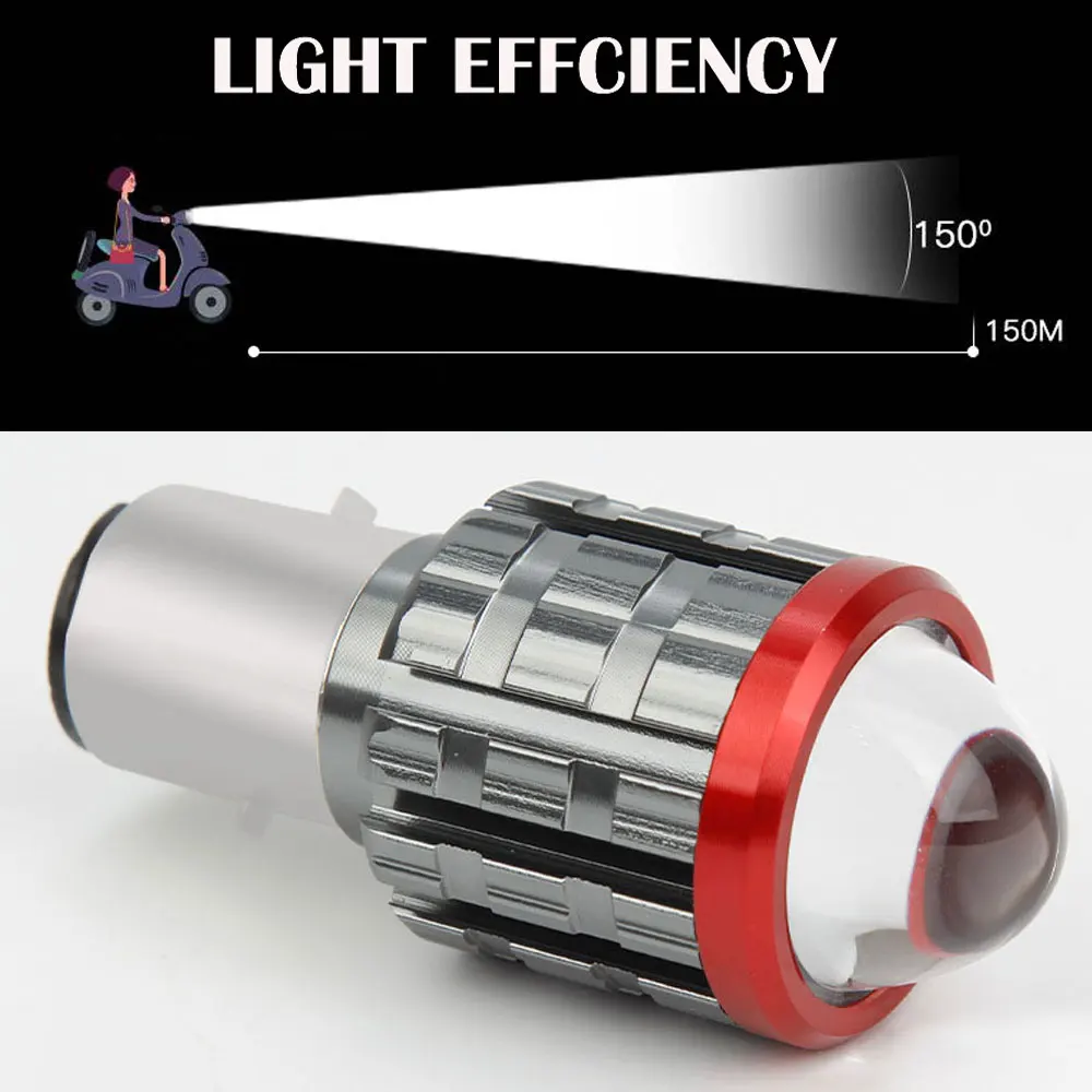 H6 BA20D LED   Ʈ 3570 Ĩ,  ο    H4 HS1   ο ȭƮ Ȱ, 1 