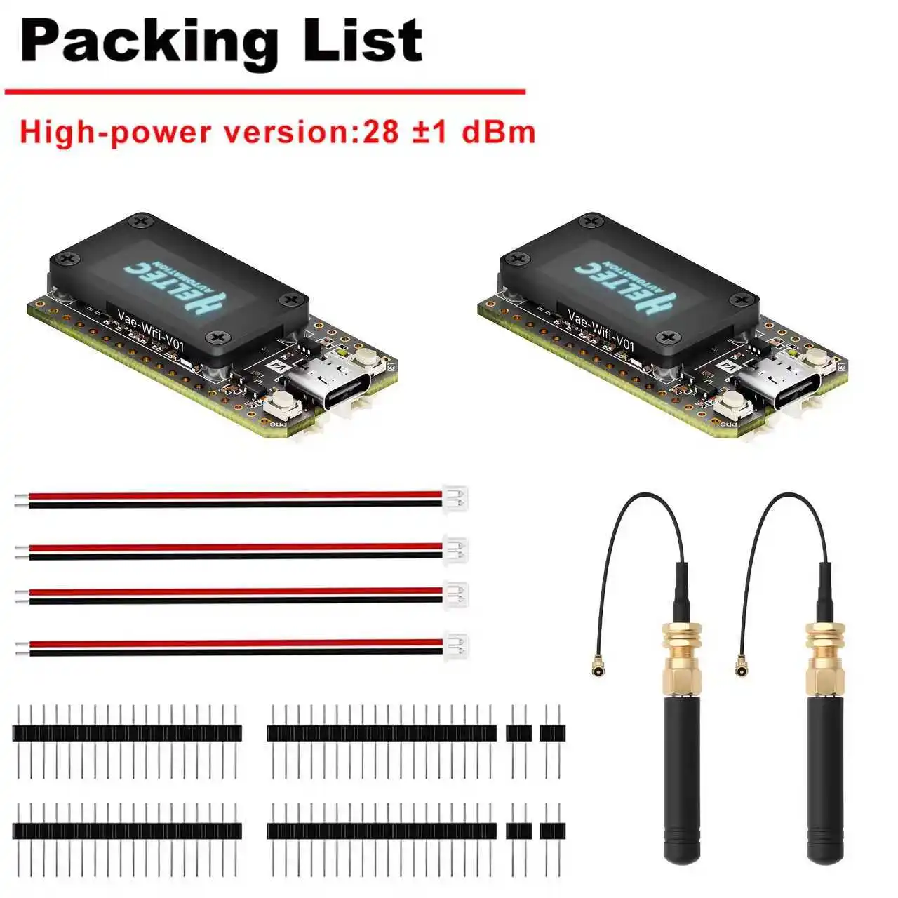 ตัวเลือกสินค้า บอร์ดพัฒนา IoT พร้อมจอ OLED สำหรับโปรเจกต์ LoRaWAN