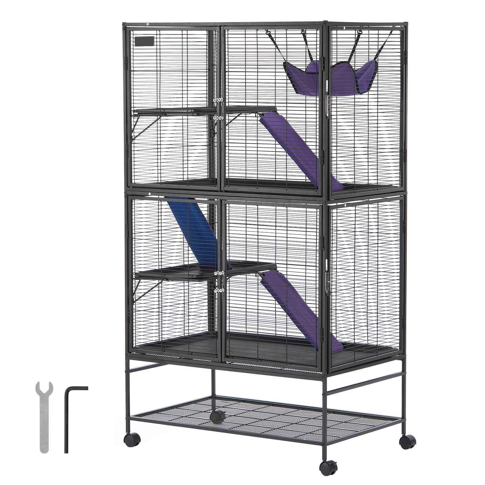 Rolling Metal Ferret Cage 1