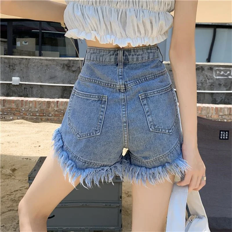 Girl Jeans Shorts Kids Denim Short Pants Baby Casual Shorts Beach Bottoms  Fit 4-13 Years Child Summer Clothes - Kids Shorts - AliExpress