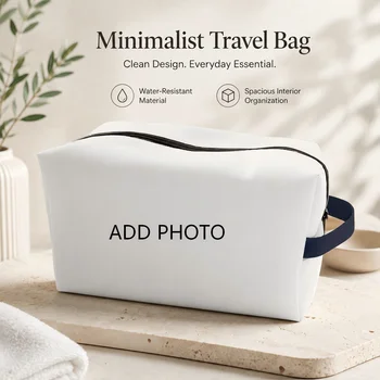 Custom Makeup Bag Personalized Cosmetic Bag with Name Travel Makeup Organizer Gift for Women