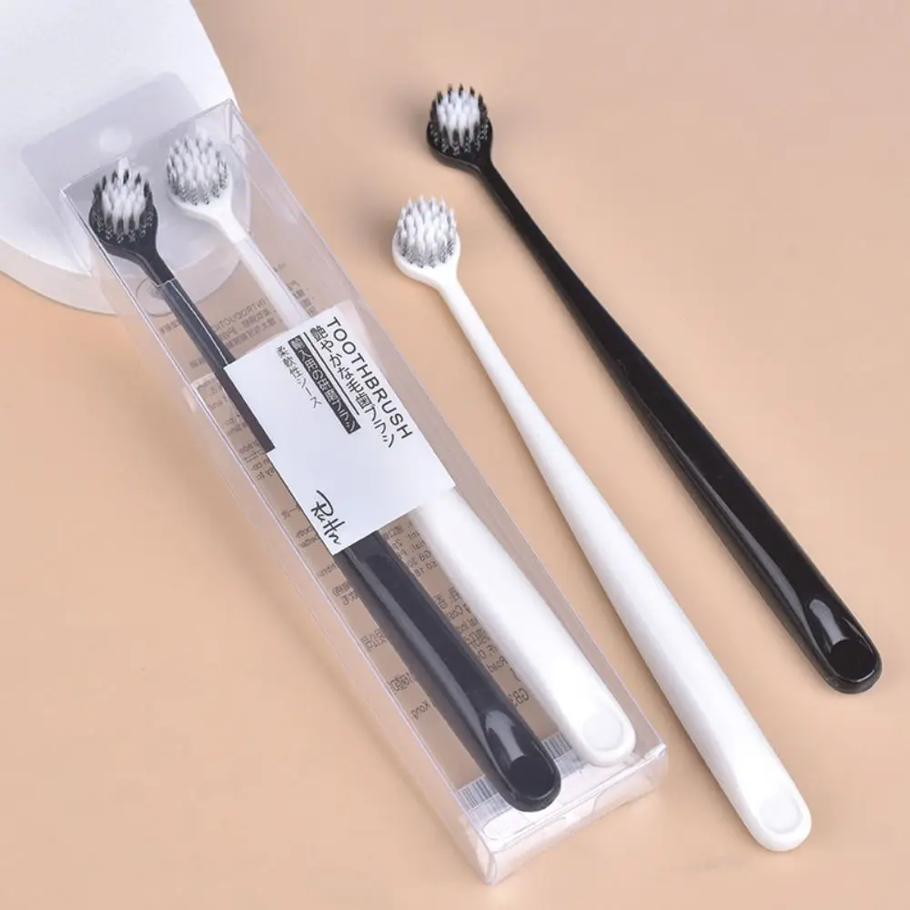 

Soft Hair Toothbrush Oral Health Cleaner Adult Ultra Fine Oral Care Brush Tooth Brush Couple Toothbrush Oral Hygiene Tool