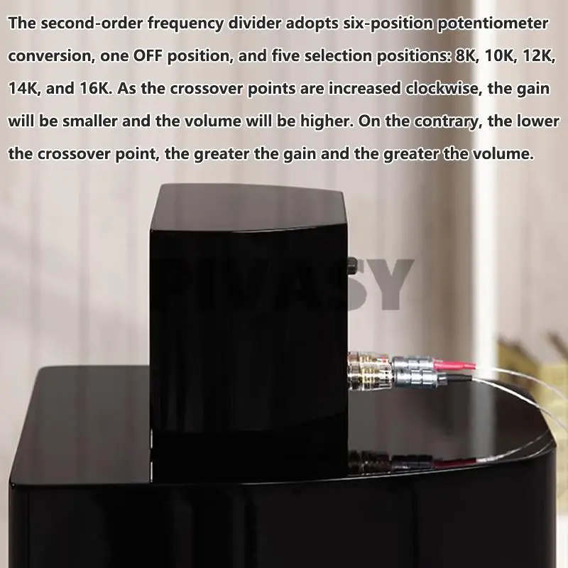 60W 6Ohm Fever Independent Ribbon Super Tweeter External Tweeter Speaker Passive Sound Box Extension