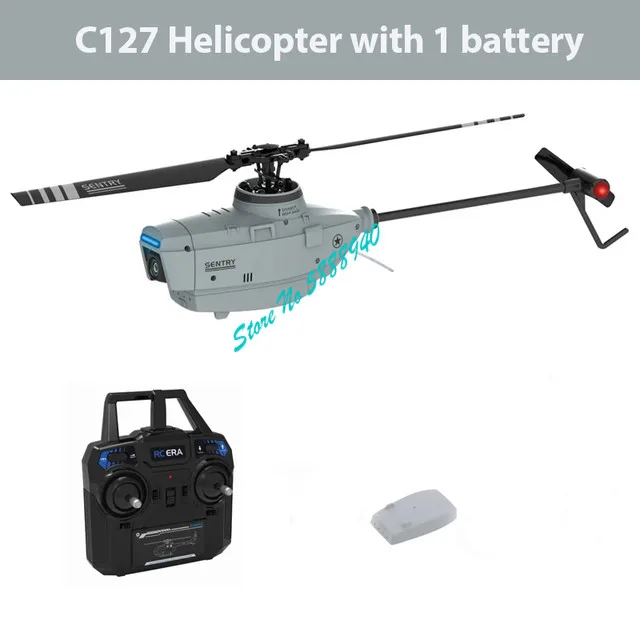 Aileronless Reconnaissance WIFI FPV RC Helicopter 2.4G 4CH 150M 1080P Optical Flow Positioning 6G Mode Remote Control Helicopter mini rc helicopter RC Helicopters