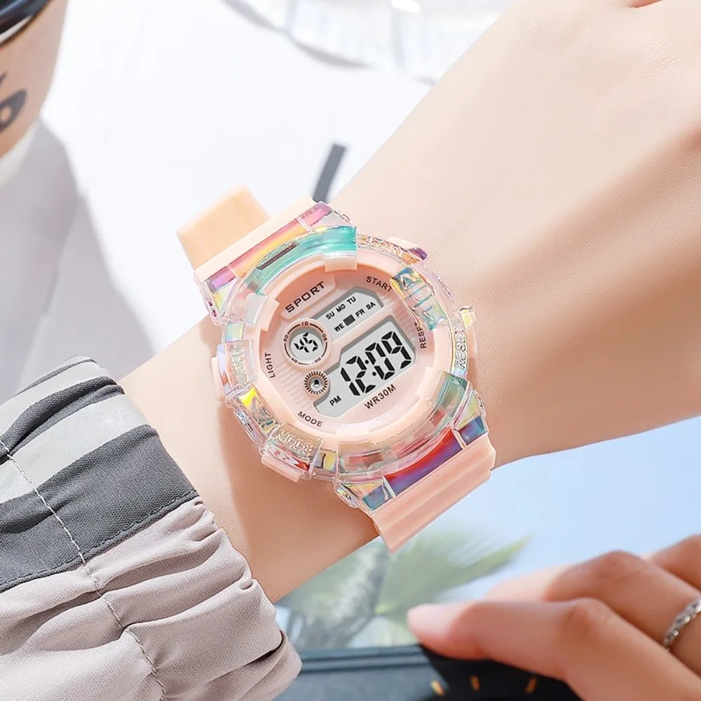 Waterproof Luminous Night Light LED Digital Sports Watch