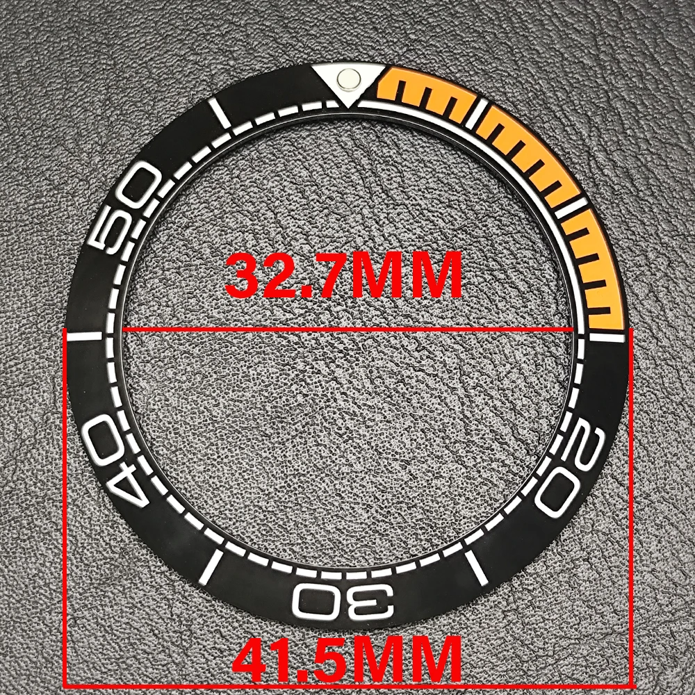 Enhanced Sloped Ceramic Aluminum Watch Bezel Ring Replacement