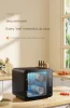 Non draining disinfection cabinet for household small kitchen, stainless steel tabletop, large capacity UV disinfection bowl and 6