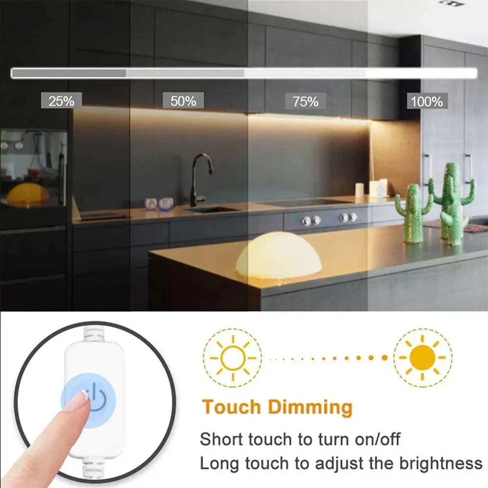 USB Cable Switch 28cm USB A Male to A Female Extension Extender Black Cable With ON OFF Switch USB 5V Touch/Knob Dimmer Switch led dimmer switch smart light switch smart dimmer switch led strip switch led string dimmer led dimmer controller lamp dimmer