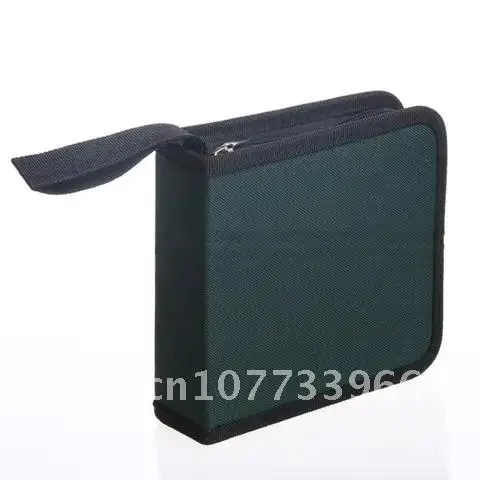 디스크 케이스 팩 DVD 옥스포드 핸드백, 대용량 Cd 거치대 보관 가방 패키지, 지퍼 클로저 카드 랙 정리, 40 개