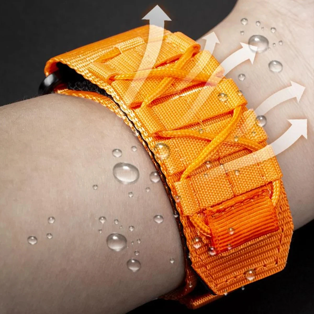 Enhanced Nylon Strap - Quick Fit Sports Bracelet for Galaxy Watch 7 Ultra 47mm