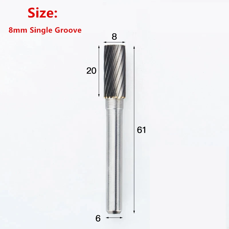 8mm Single Groove