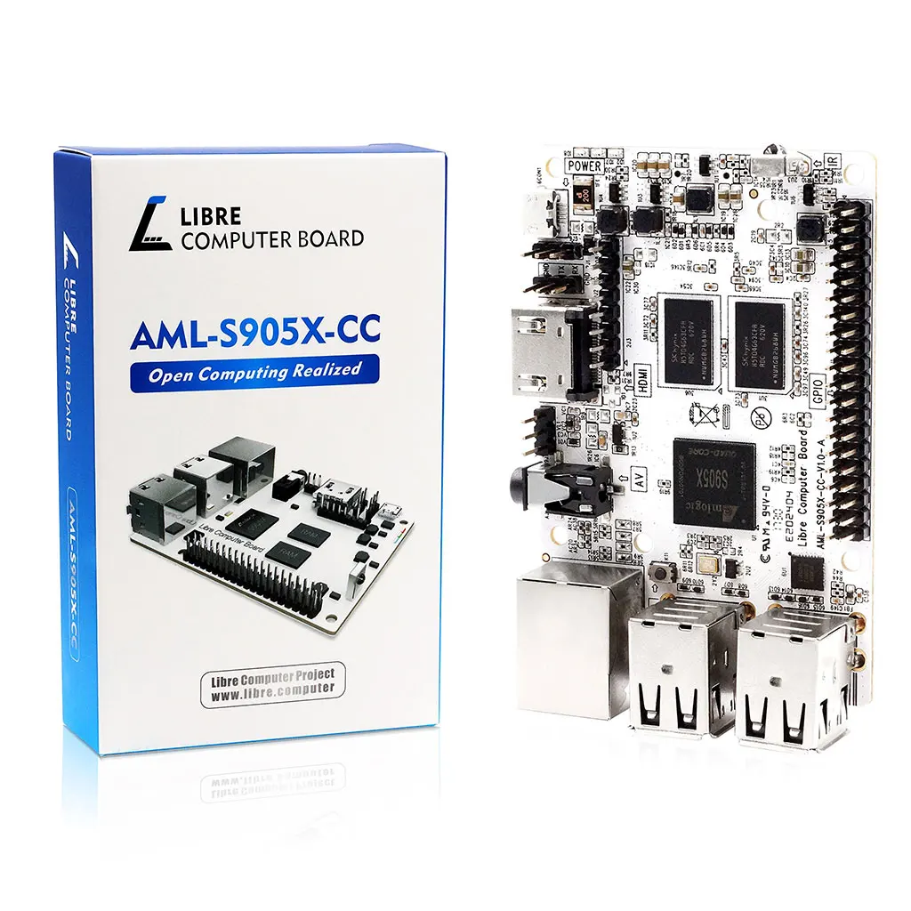 Libre Computer Aml-S905X-Cc Le Potato Single Board Computer Pi Alternativa