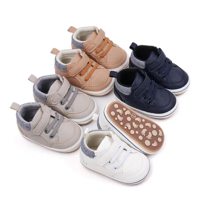 Baby Sneaker for Toddler 0-18 Months Soft PU and TPR Spring and Autumn Warm and Soft Toddler First Step Shoes 2023 Baby Fashion 2