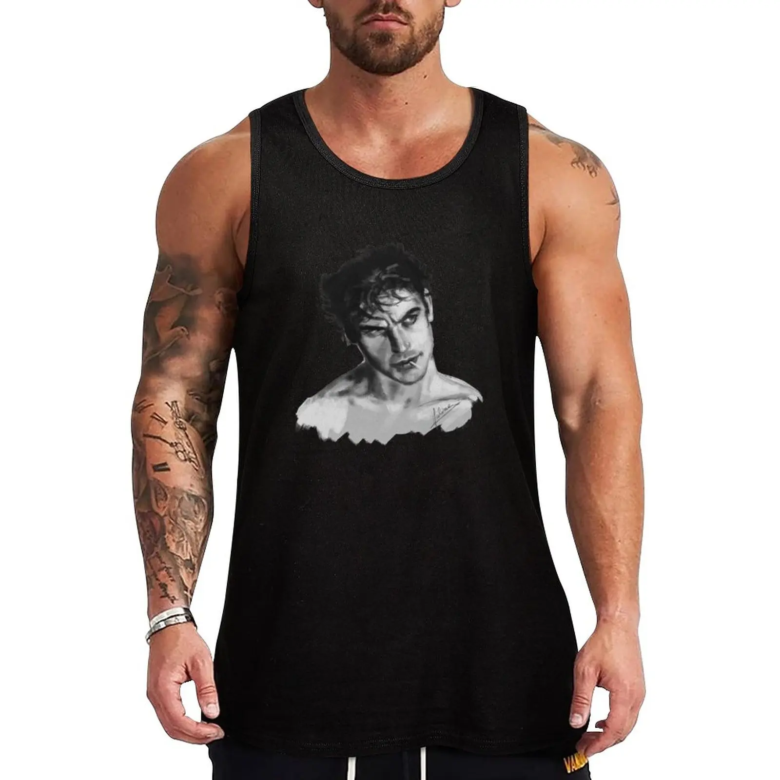 

New Antoni Porowski Tank Top Top summer Men's t-shirt