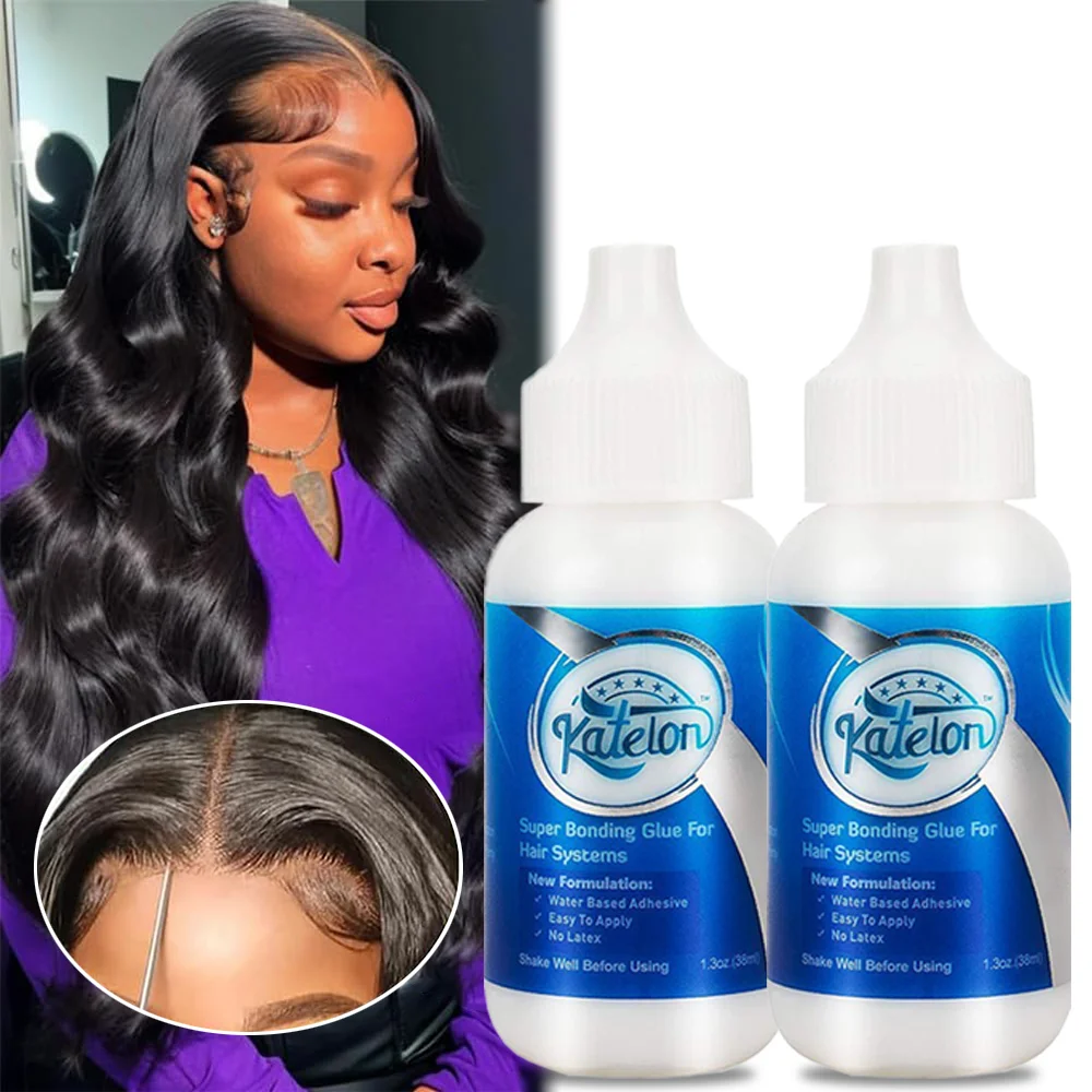 Lace Glue Strong Hold Lace Front Wig Glue Wigs Waterproof Hair Replacement Adhesive Ghost Bond Remover wig glue hair bonding glue lace wig glue wig glue remover