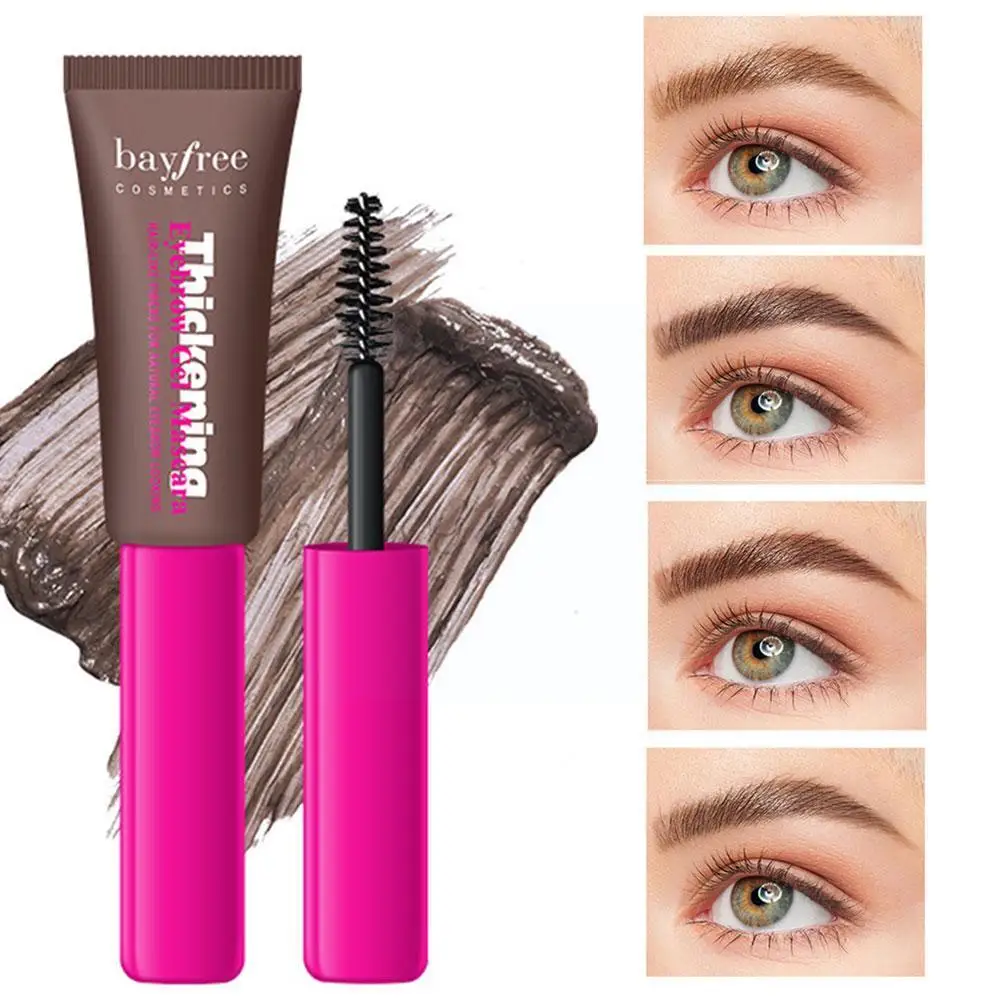 Eyebrow Gel With Brush Brow Tinted Dye Waterproof & Brow Long lasting