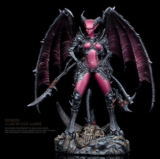 

125mm Resin model kits figure beauty colorless and self-assembled A-568