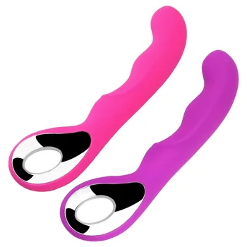 G-spot Vibrator USB Rechargeable Magic Wand Massager 10 Speed Erotic Vibrators Bullet Sex Product Adult Sexy Toy for Woman 4