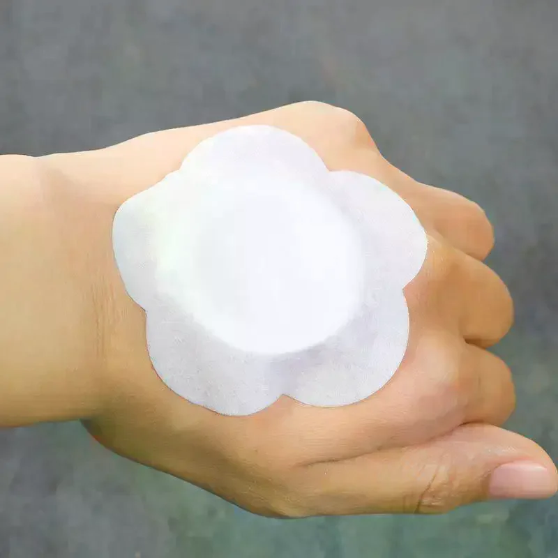 50pcs/Set Disposable Castor Oil Pack Navel Stickers - Self-Adhesive Seepage Resistant Belly Button Protectors Replacement Pads