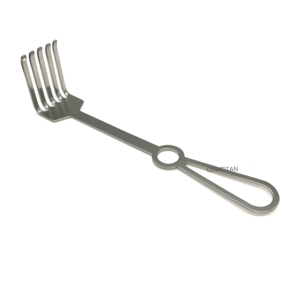Deep Retractor Muscle Hook Stainless steel Surgical Retractor 3 4 5 Claws Skin Pull Hook Orthopedics Instruments