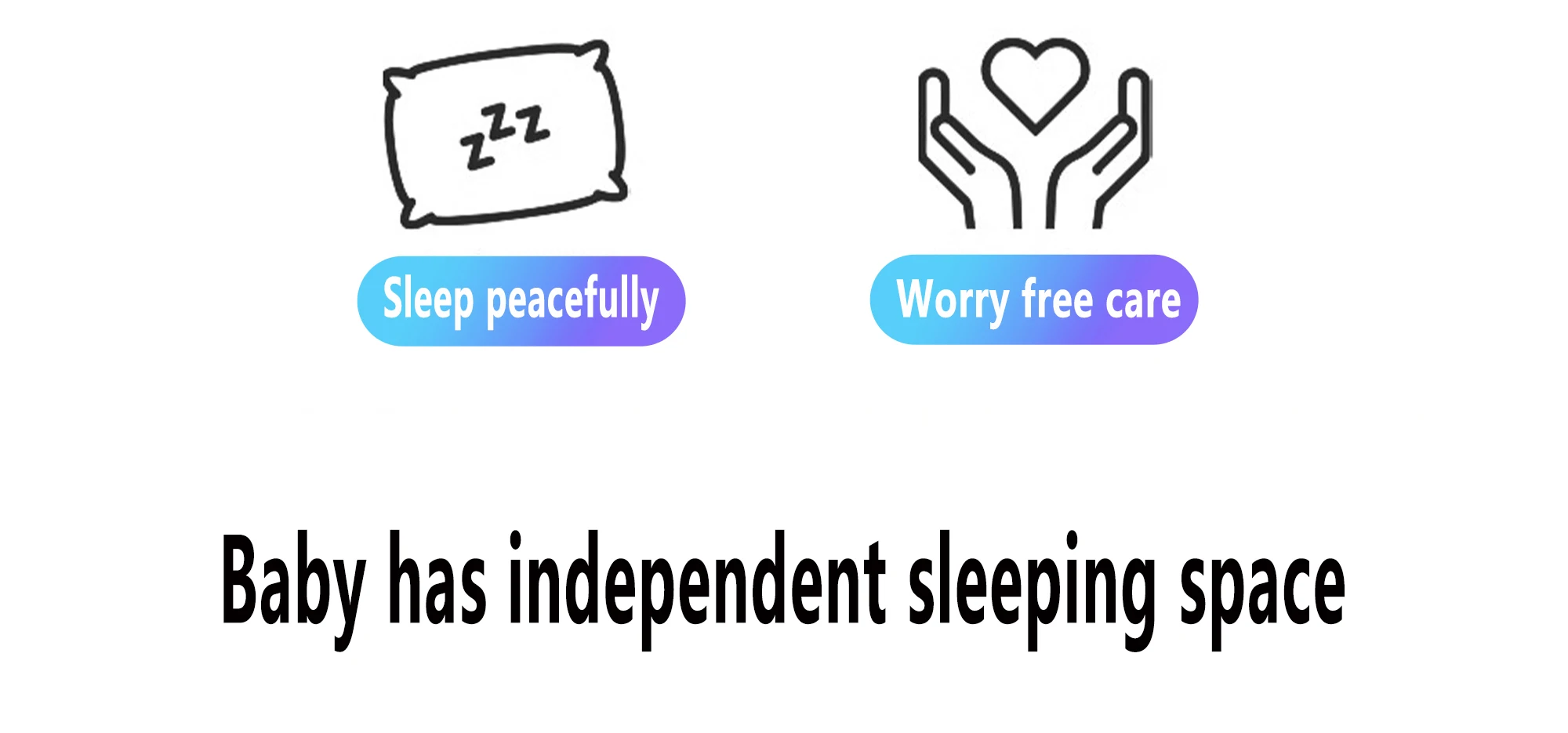 storage basket under baby crib