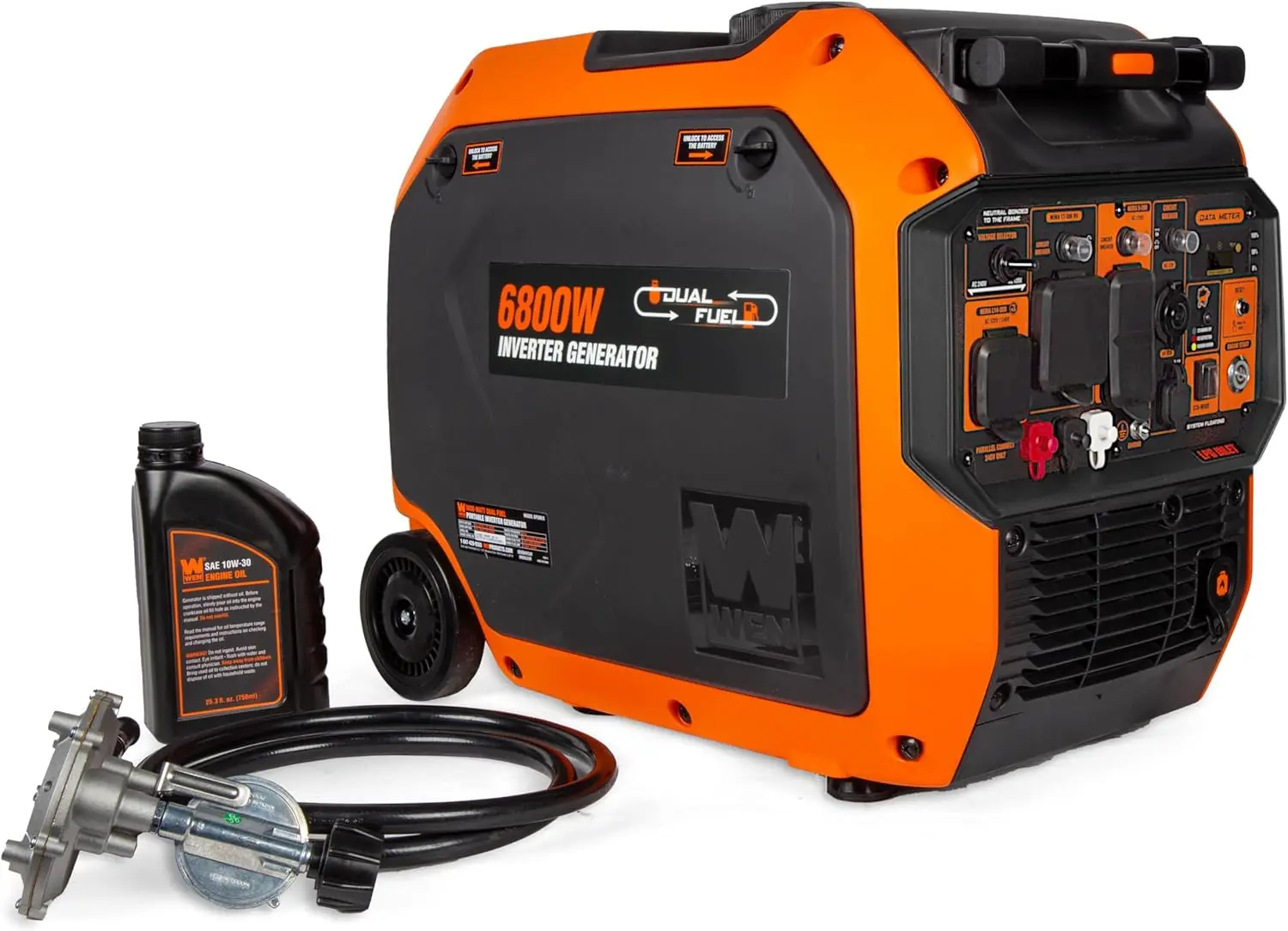 6800W Dual Fuel Inverter Generator 3
