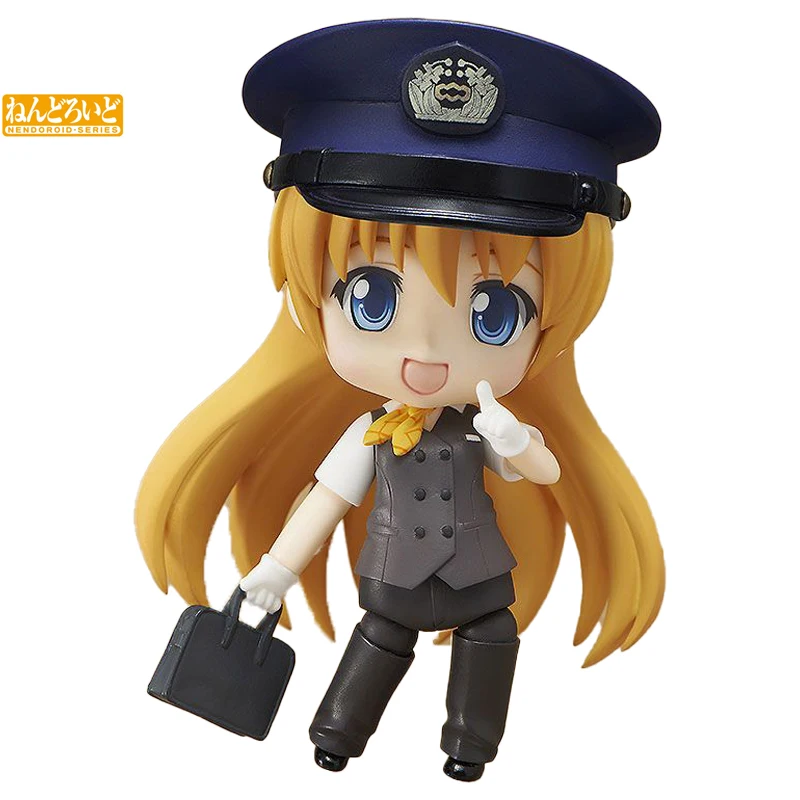 

GoodSmile Original Genuine NENDOROID GSC Tomytec 346 Kuji Alice Railway Lady Action Anime Figure Doll Model Toy Display Collect