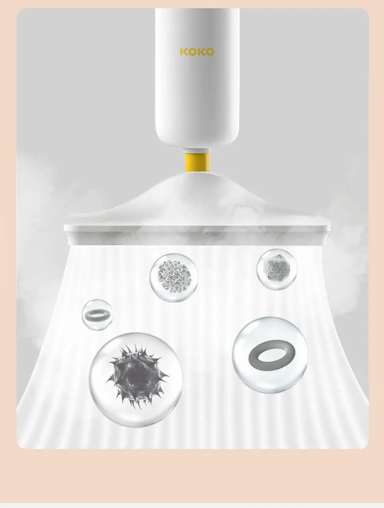 

Household Steam High Temperature Cleaning Machine Steam Multi-Functional Non-Wireless Electric Mop
