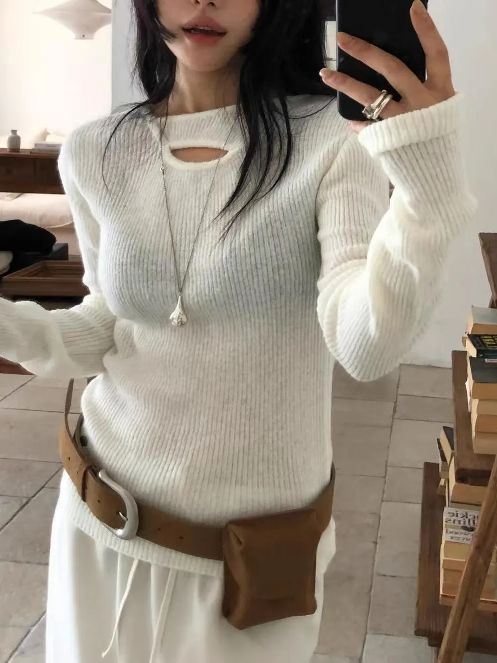 JIAERDI Retro Frosted Belt Square Flip Waist Bag Women 2025 Korean  Accessories Mini Bag Purse Female Vintage Y2k Bags Hot Girls