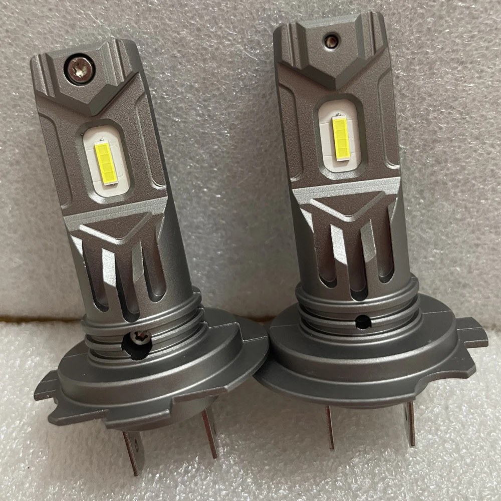 2개 H7 PX26d 12v LED 헤드라이트 고출력 자동차 전구 초강력 터보 다이오드 화이트 모토 안개등 H18 PY26d-1 55W