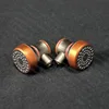 LUN SHENG Star Flat Head Earphone Earbuds 14.2mm Dual Dynamic Driver Hi-Fi Wired IEM Headphone With mmcx Cable 4