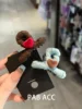 Sweet Knitted Floing Heart Hair Claw Princ Forehead Bangs Side Clip Color Blo Cute Faion Hair Accories PAB Brand