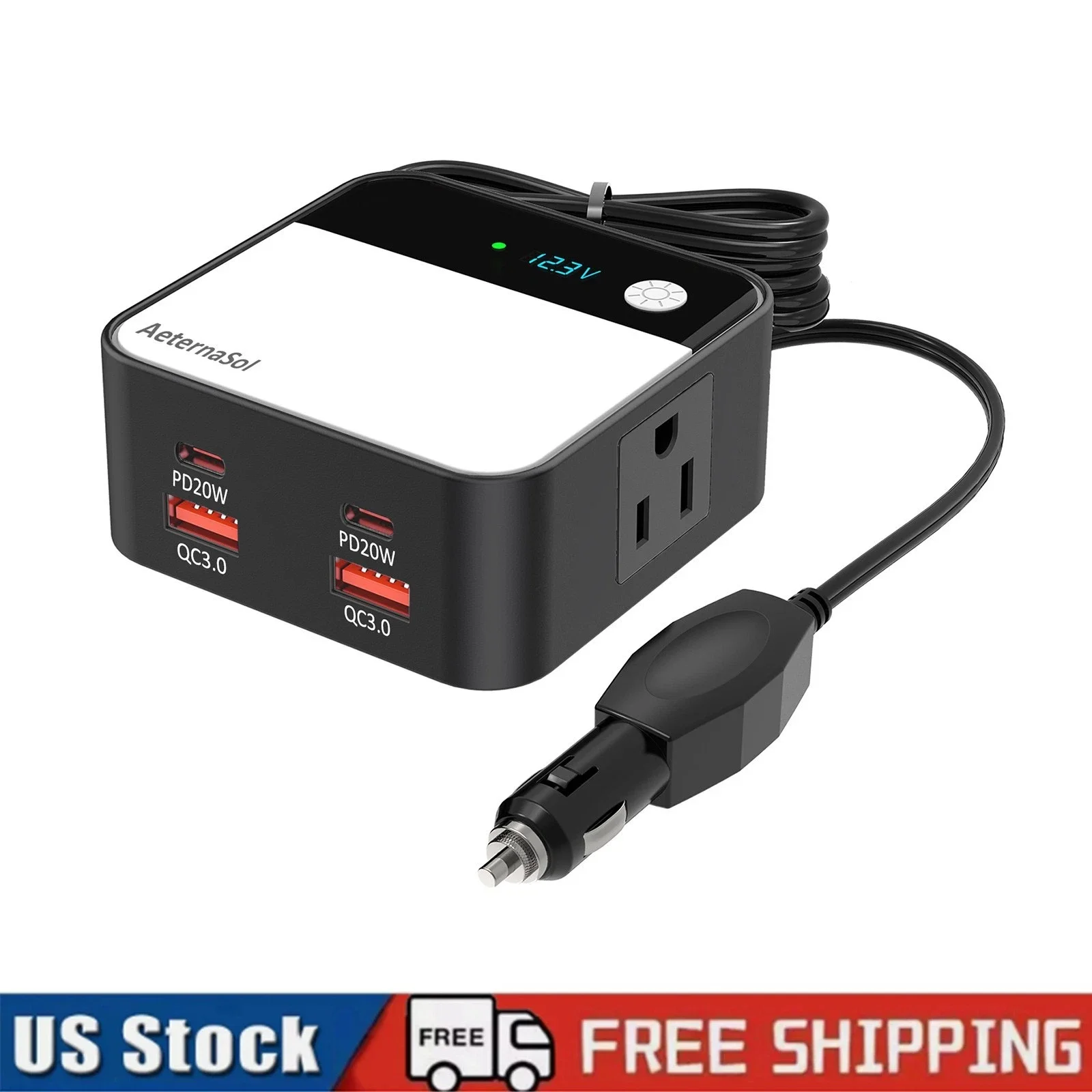 200W Car Power Inverter 1