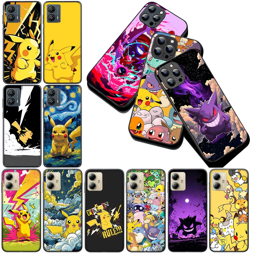 Cute P-Pokemons Gengar & P-Pikachus Phone Case Cover