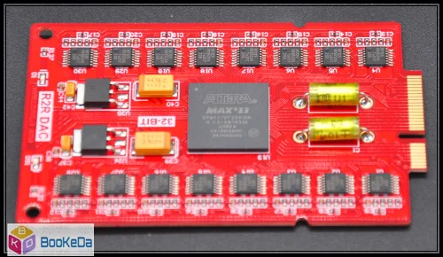 

R2R DSD PCM DAC fully discrete 32-bit decoding dual-resolution identification 2 parallel VFD OLED