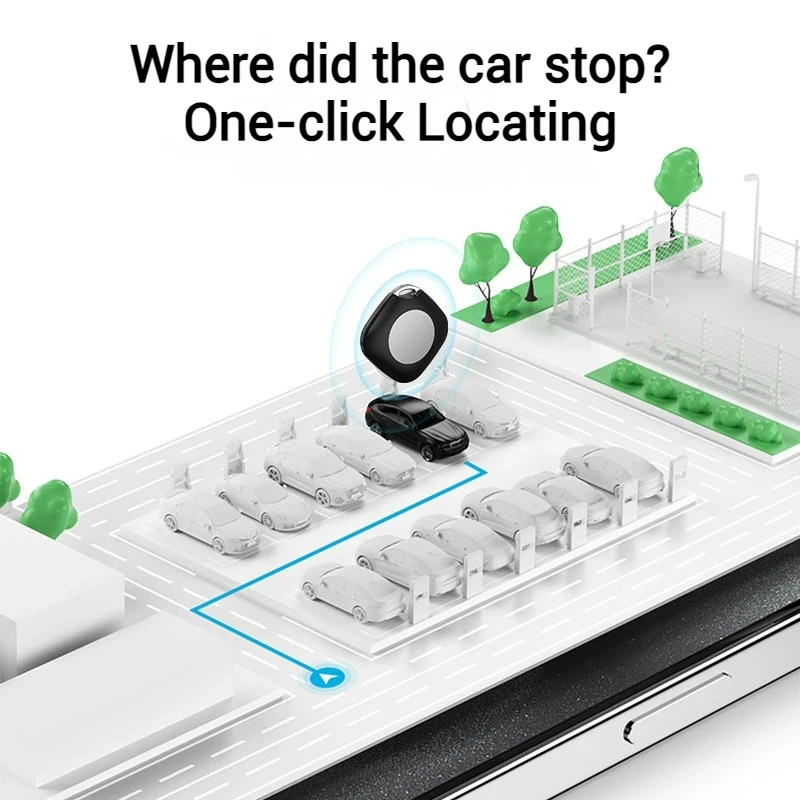 Smart GPS Tracker For Apple iOS System Find My APP Air Tag Child Finder Pet Anti-lost Device Mini Portable Locator Reminder